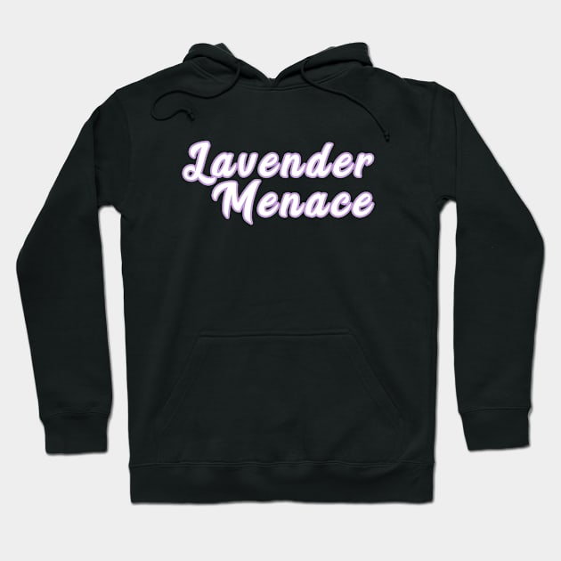 Lavender Menace Hoodie by Everyday Inspiration